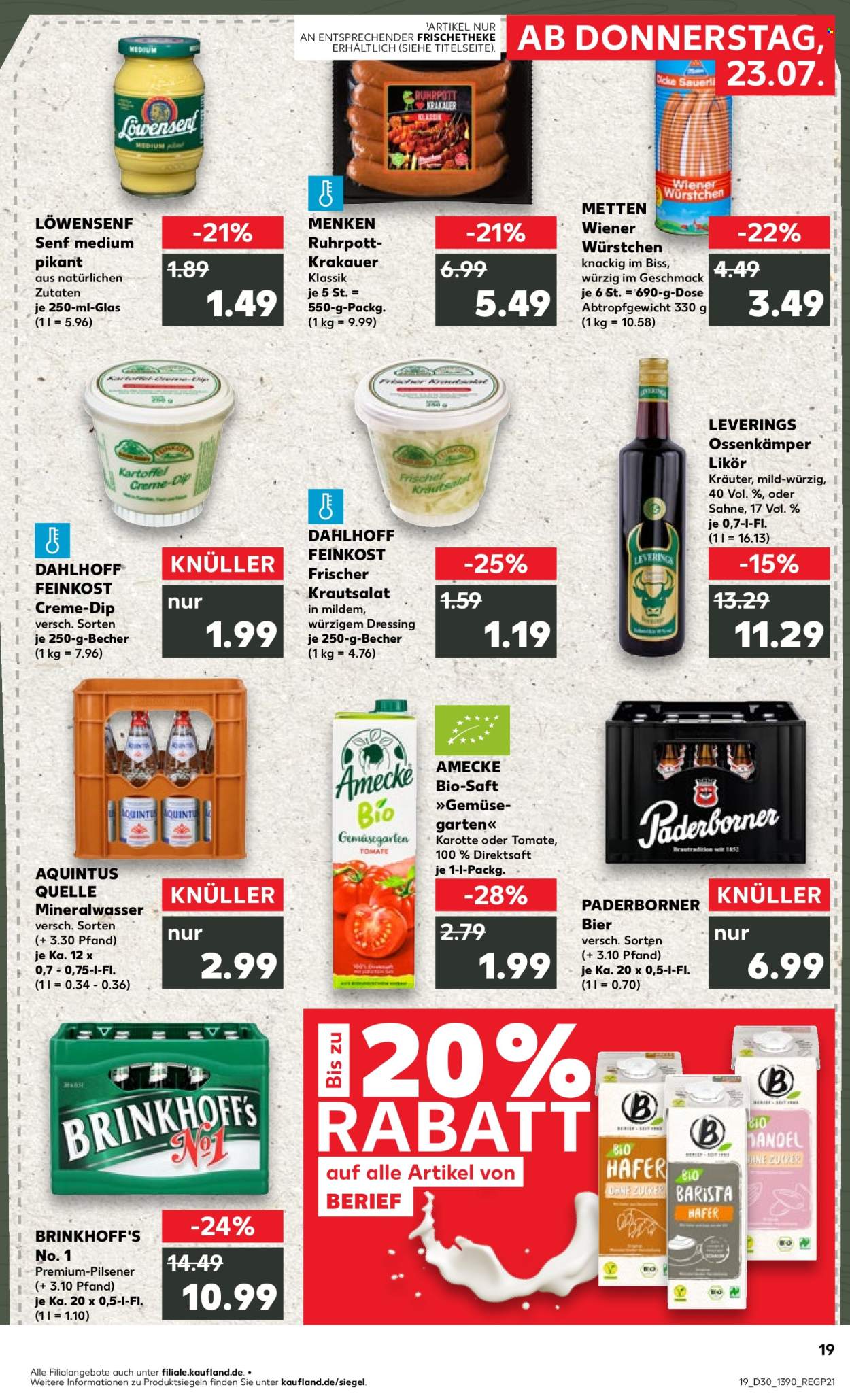 Leták Kaufland - 23.7.2026 - 29.7.2026. Strana 19