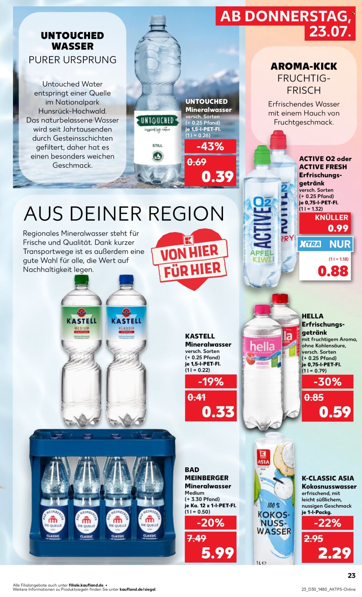 Kaufland Prospekte  - 23.07.2026 - 29.07.2026. Seite 23