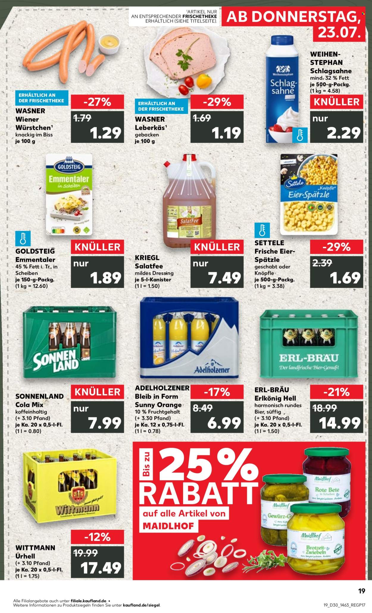 Leták Kaufland - 23.7.2026 - 29.7.2026. Strana 19
