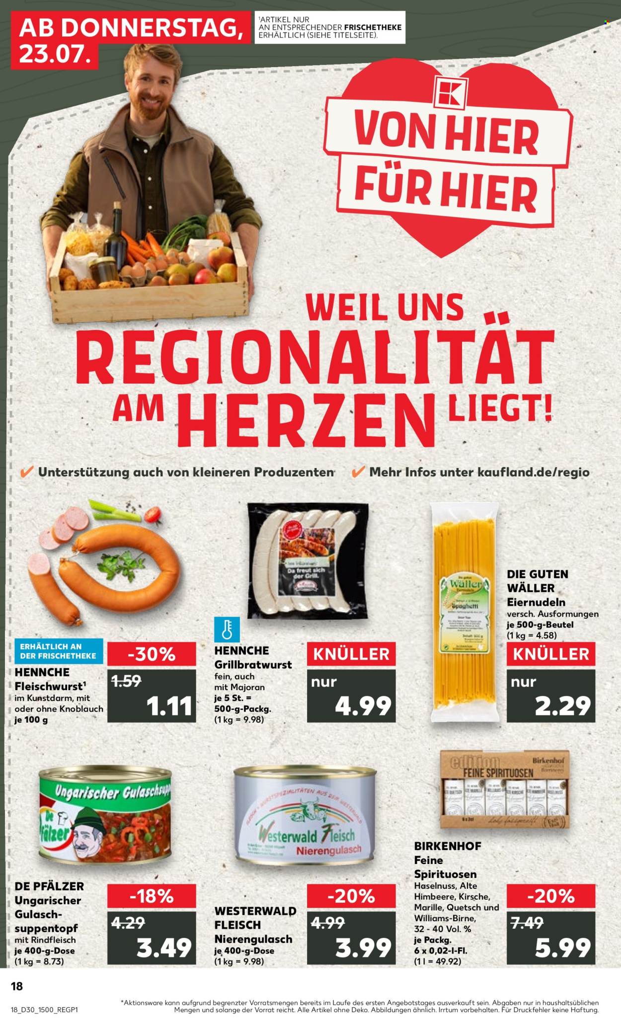 Leták Kaufland - 23.7.2026 - 29.7.2026. Strana 18