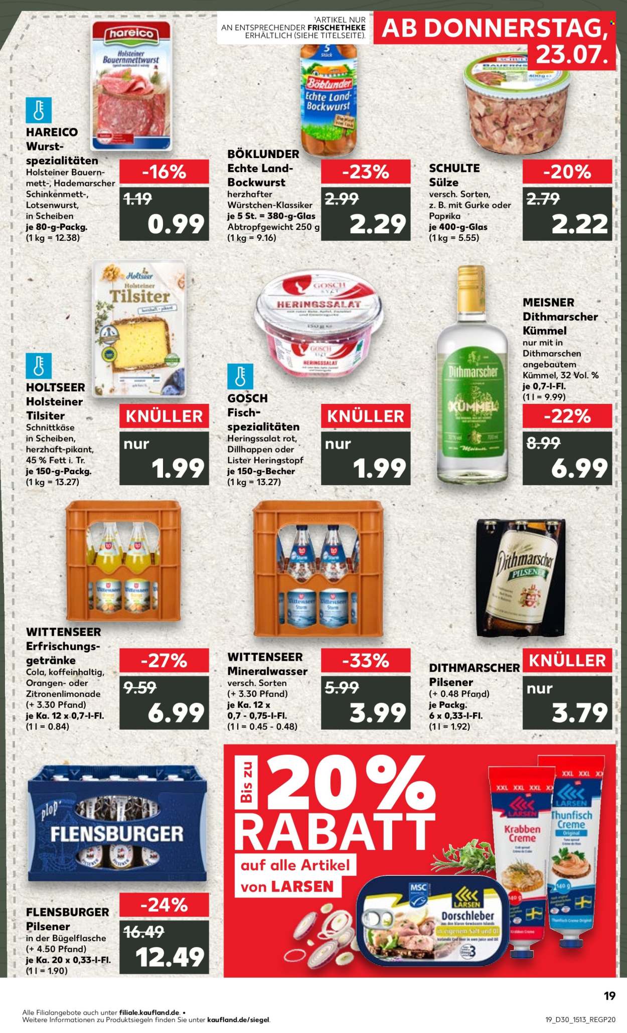 Leták Kaufland - 23.7.2026 - 29.7.2026. Strana 19