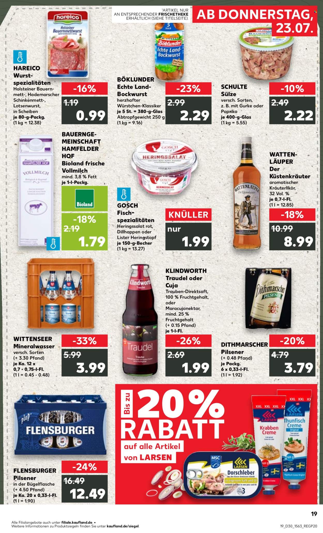 Leták Kaufland - 23.7.2026 - 29.7.2026. Strana 19
