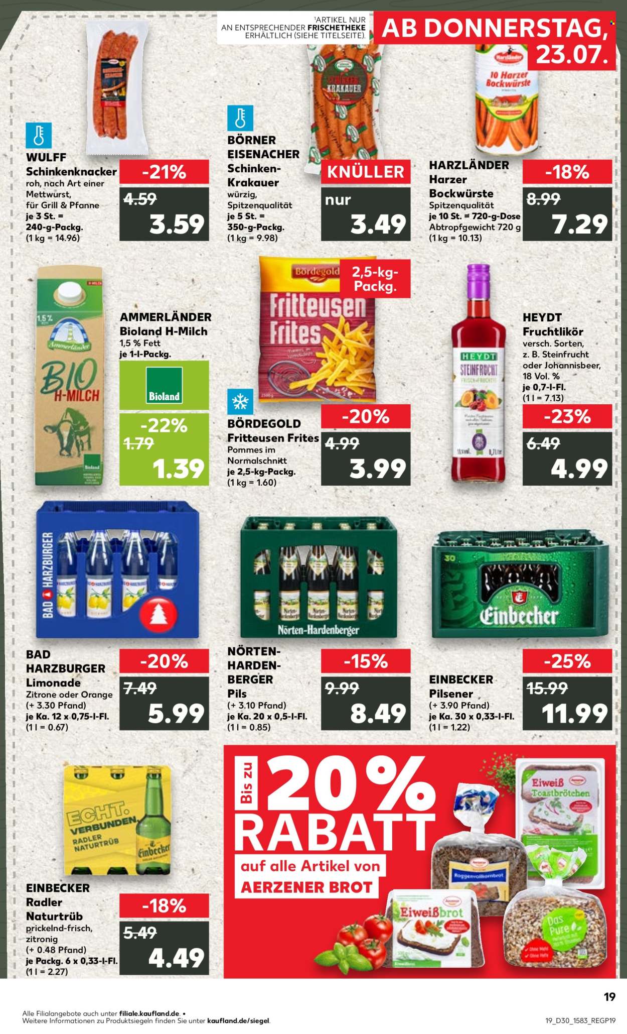Leták Kaufland - 23.7.2026 - 29.7.2026. Strana 19