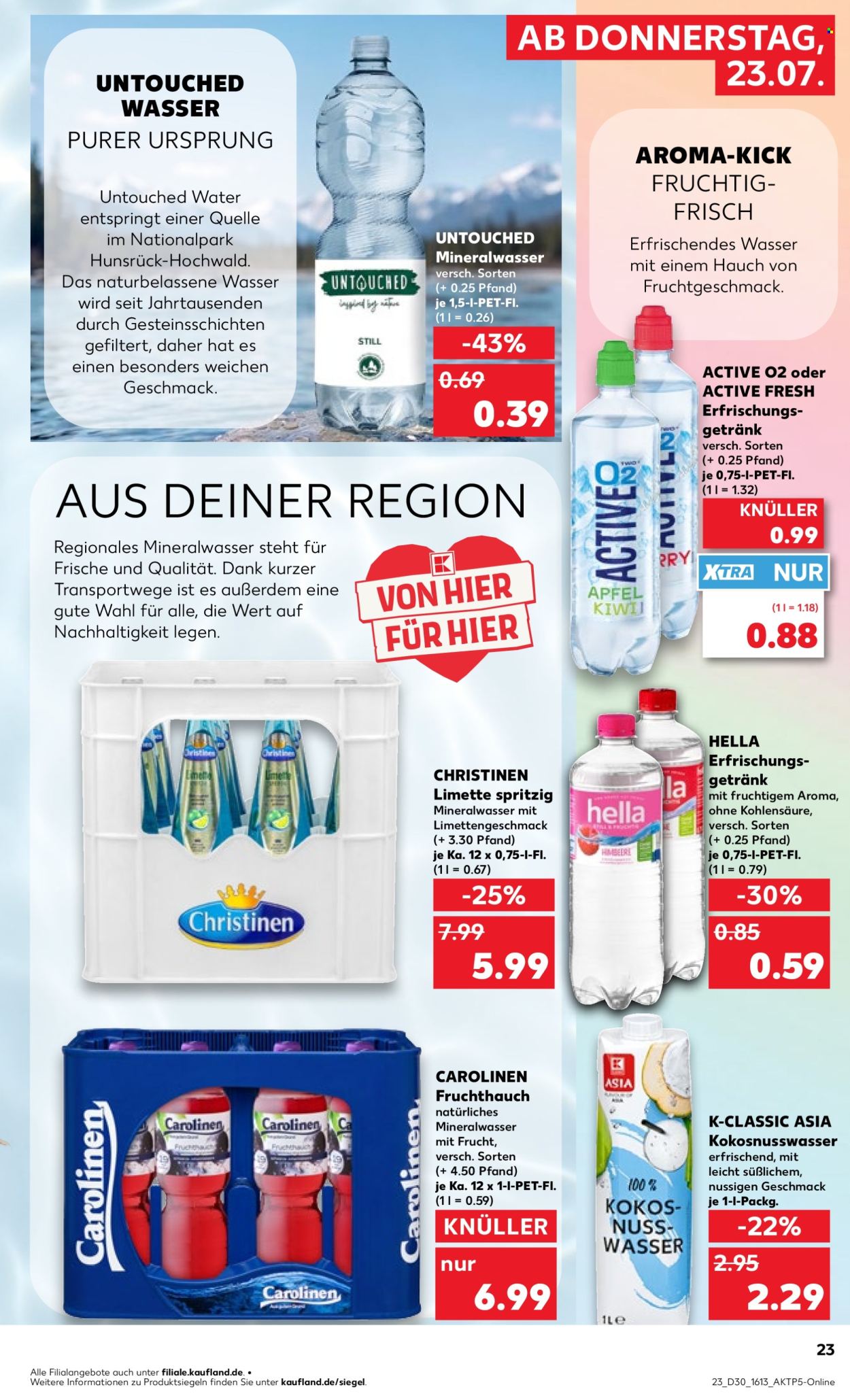 Leták Kaufland - 23.7.2026 - 29.7.2026. Strana 23