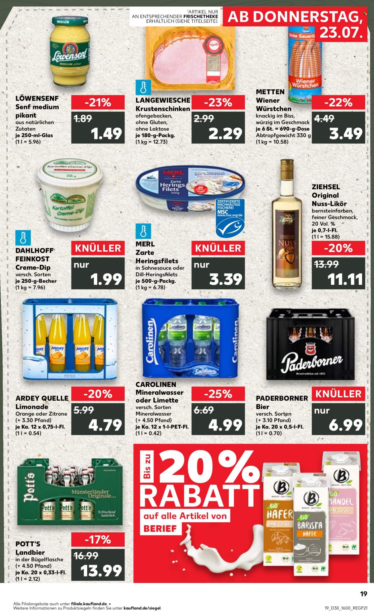 Kaufland Prospekte  - 23.07.2026 - 29.07.2026. Seite 19