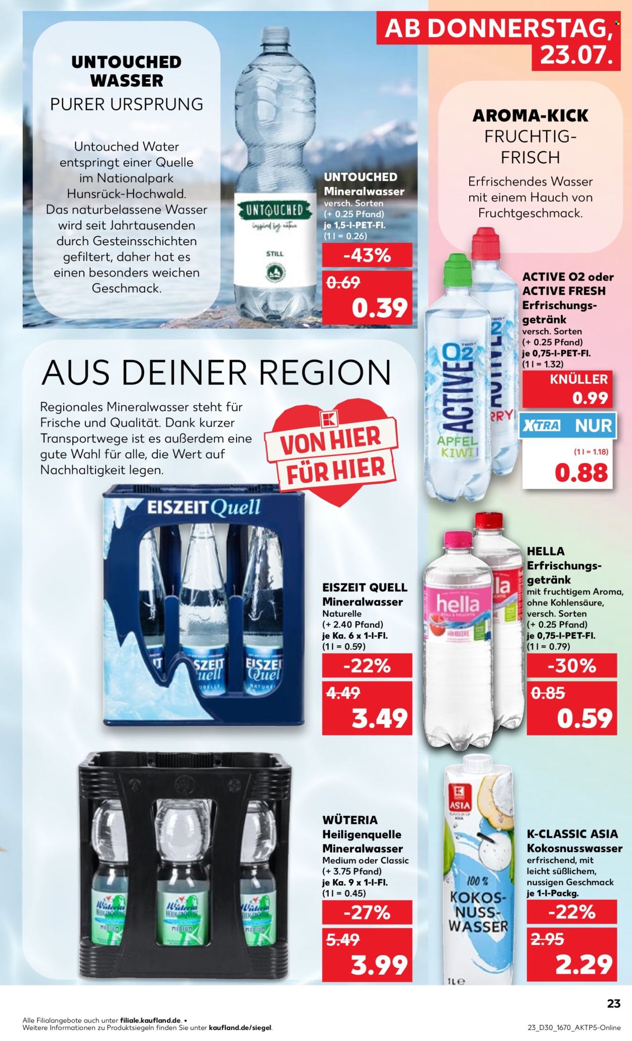 Kaufland Prospekte  - 23.07.2026 - 29.07.2026. Seite 23
