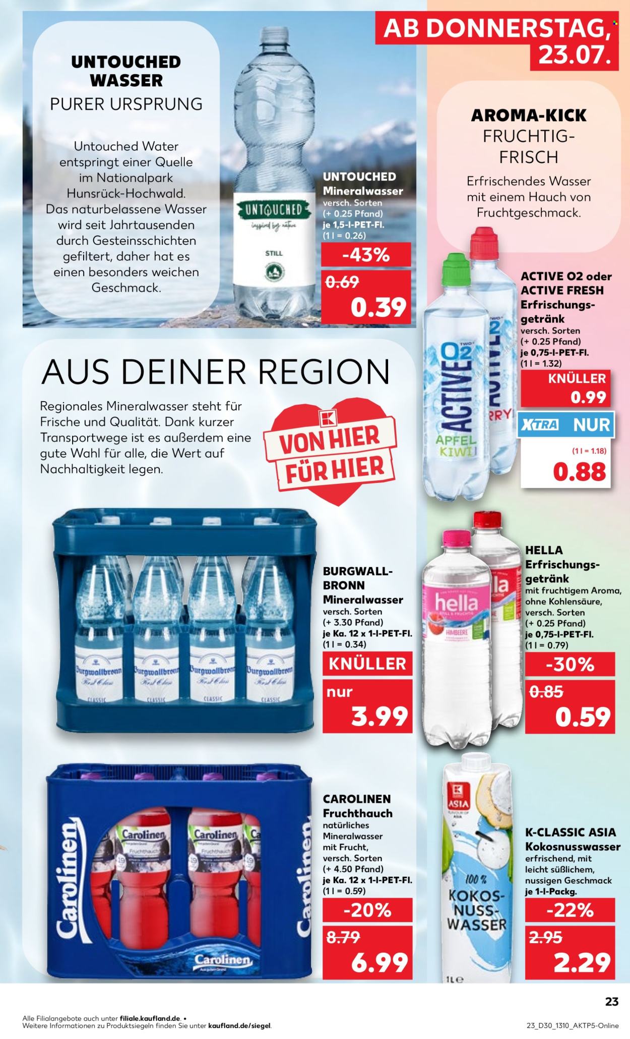 Leták Kaufland - 23.7.2026 - 29.7.2026. Strana 23
