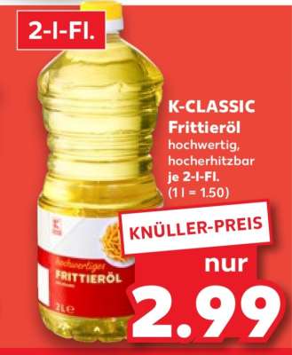 K-CLASSIC Frittieröl