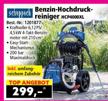 Benzin-Hochdruckreiniger HCP4000XL