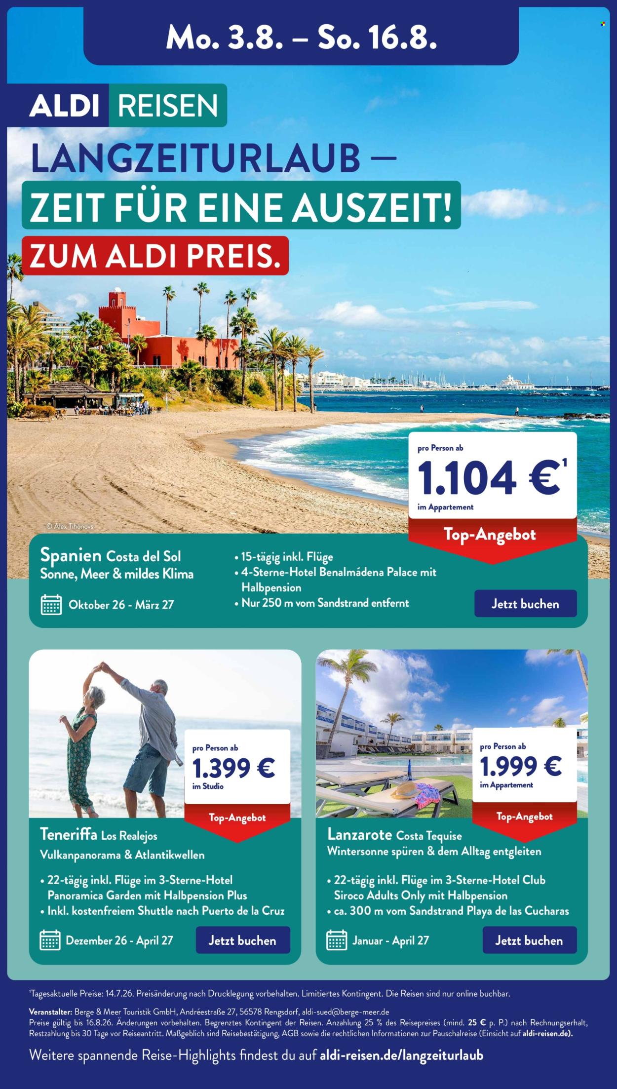 ALDI SÜD Prospekte  - 3.08.2026 - 8.08.2026. Seite 22