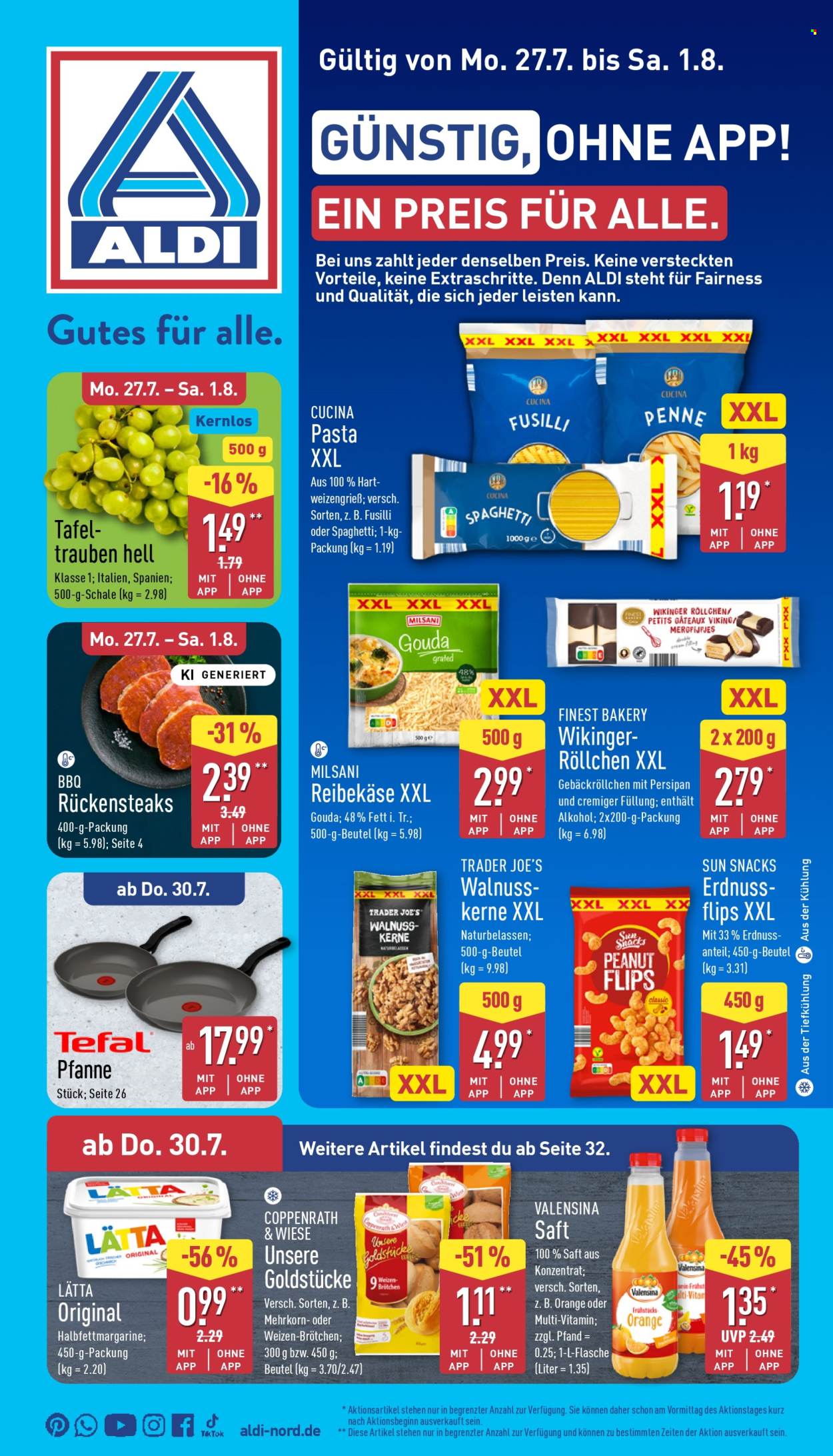 Leták ALDI Nord - 27.7.2026 - 1.8.2026. Strana 1