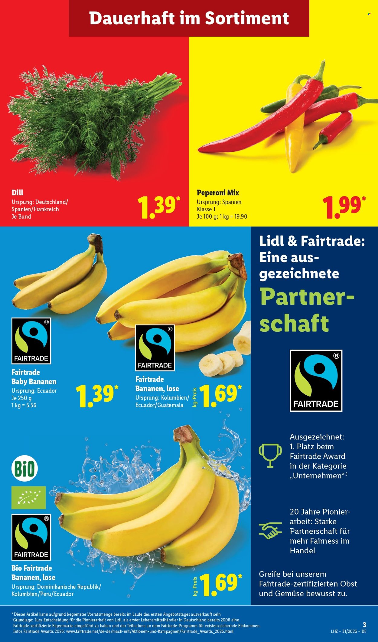 Leták Lidl - 27.7.2026 - 1.8.2026. Strana 3