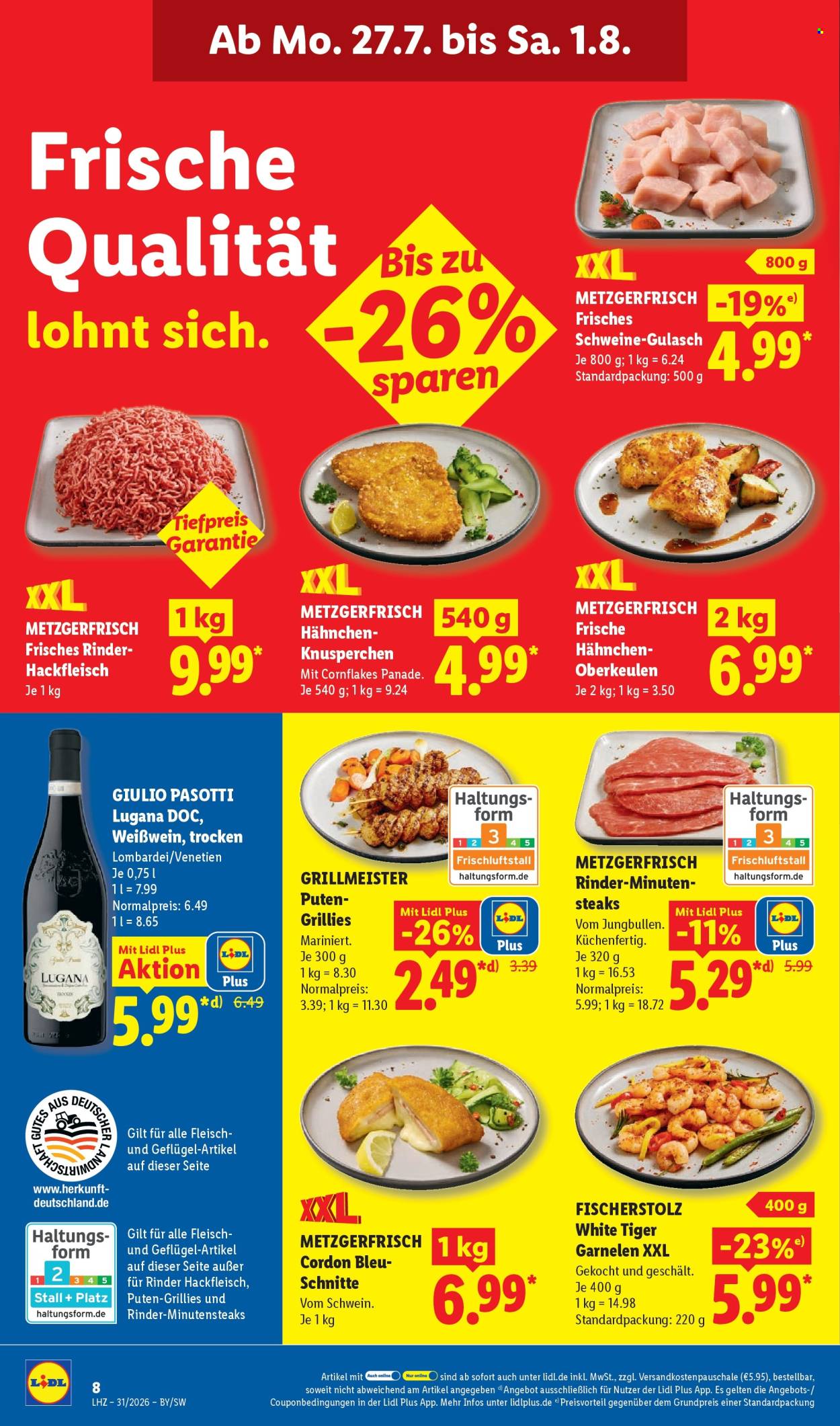 Leták Lidl - 27.7.2026 - 1.8.2026. Strana 12