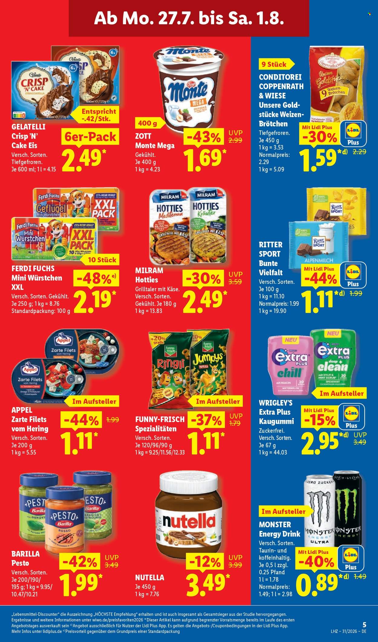 Leták Lidl - 27.7.2026 - 1.8.2026. Strana 15
