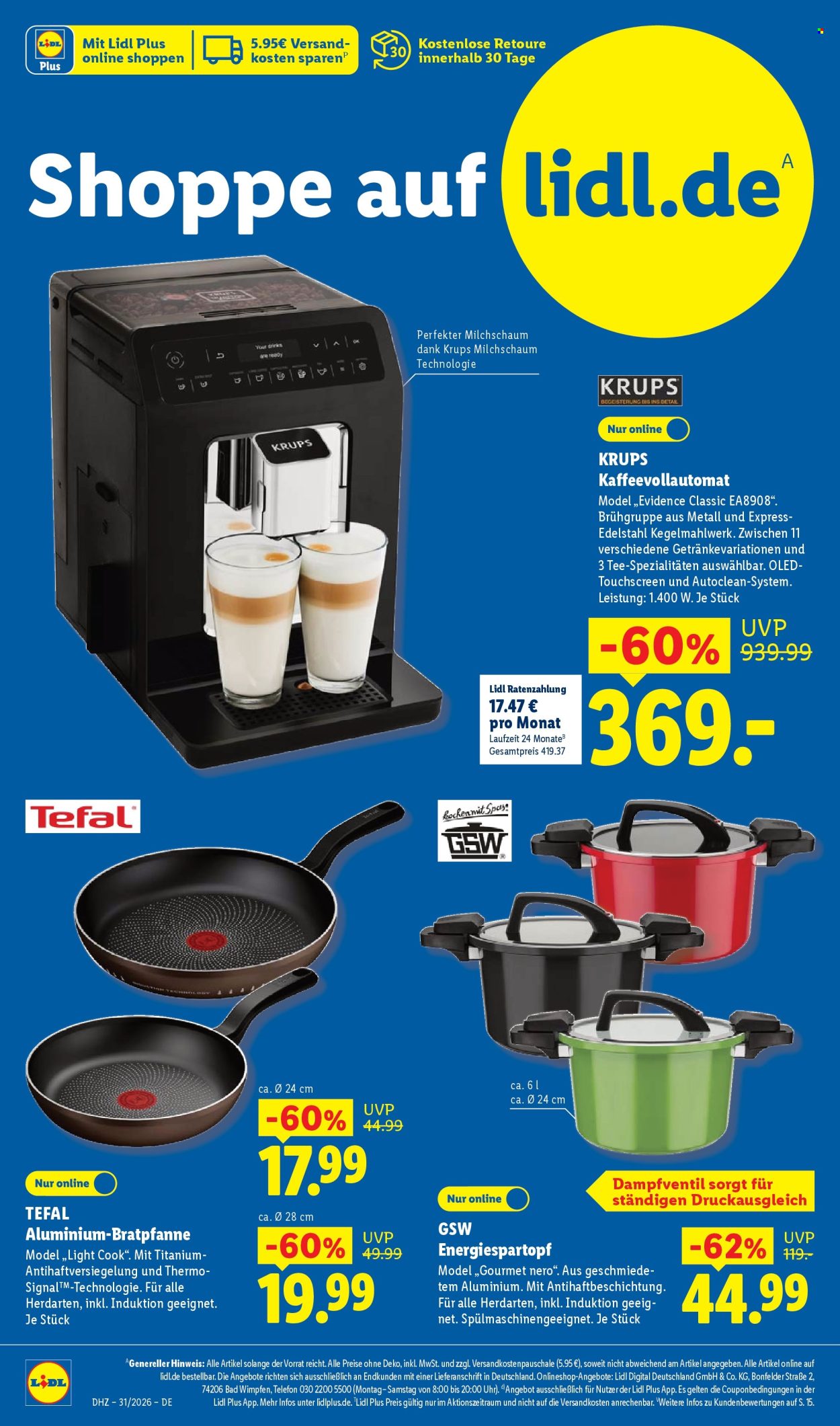 Leták Lidl - 27.7.2026 - 1.8.2026. Strana 8