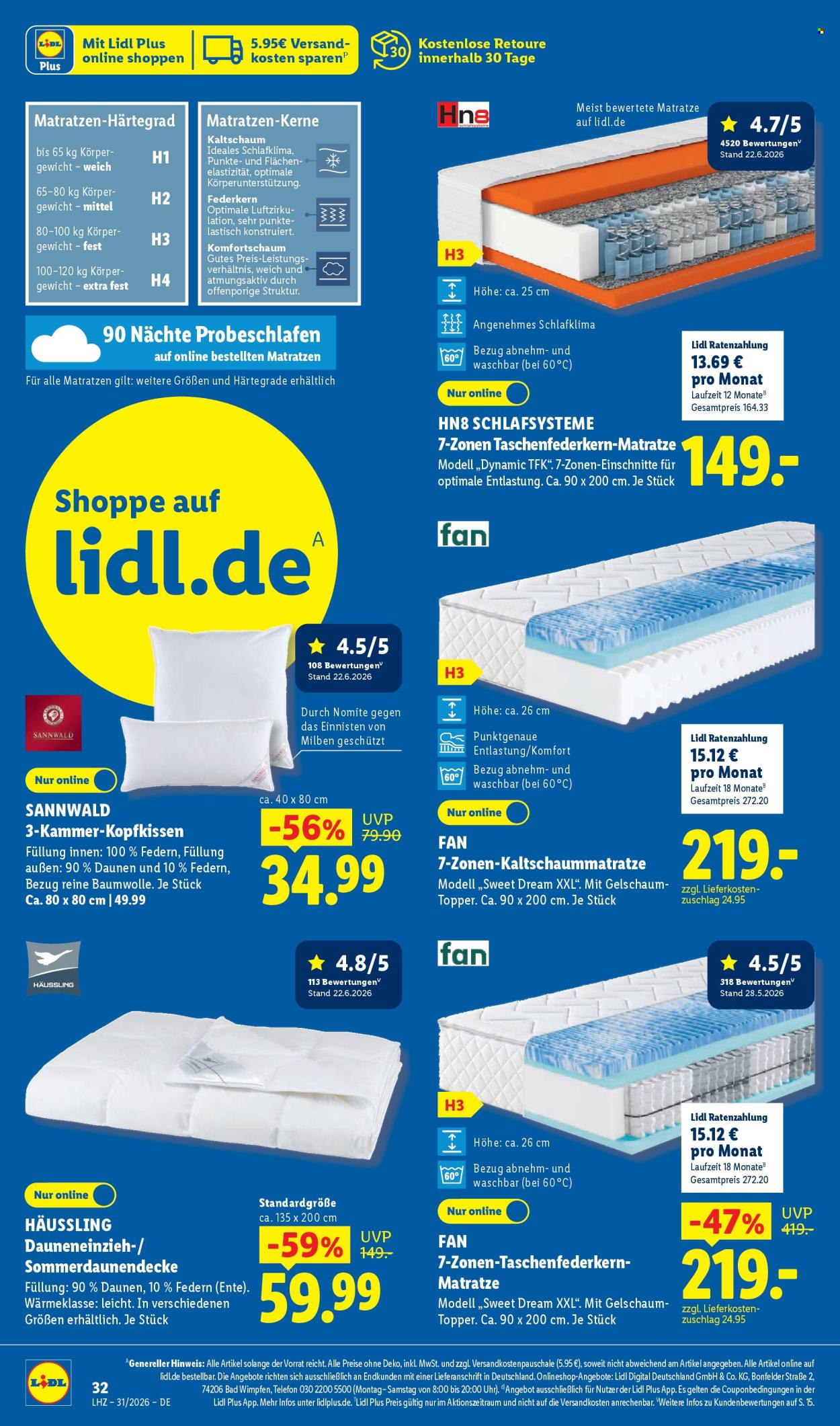 Leták Lidl - 27.7.2026 - 1.8.2026. Strana 10