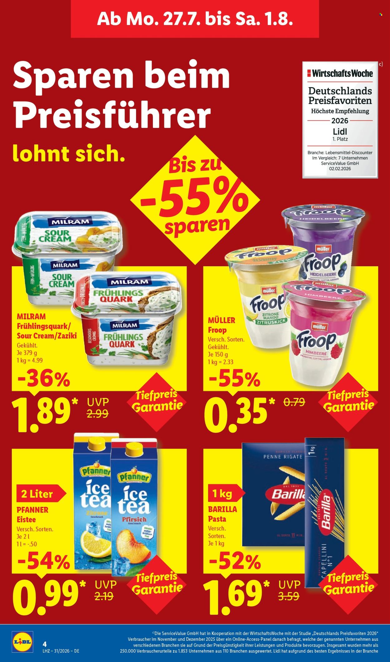 Leták Lidl - 27.7.2026 - 1.8.2026. Strana 14