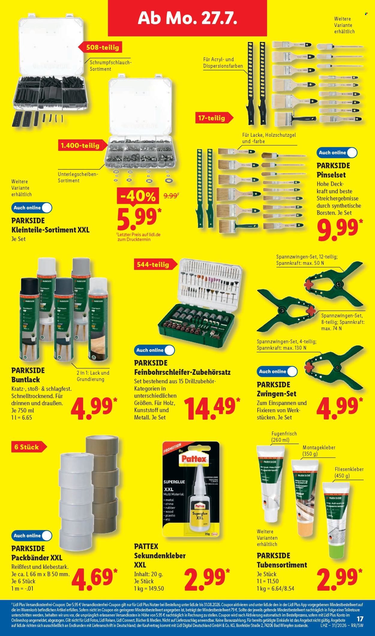 Leták Lidl - 27.7.2026 - 1.8.2026. Strana 33