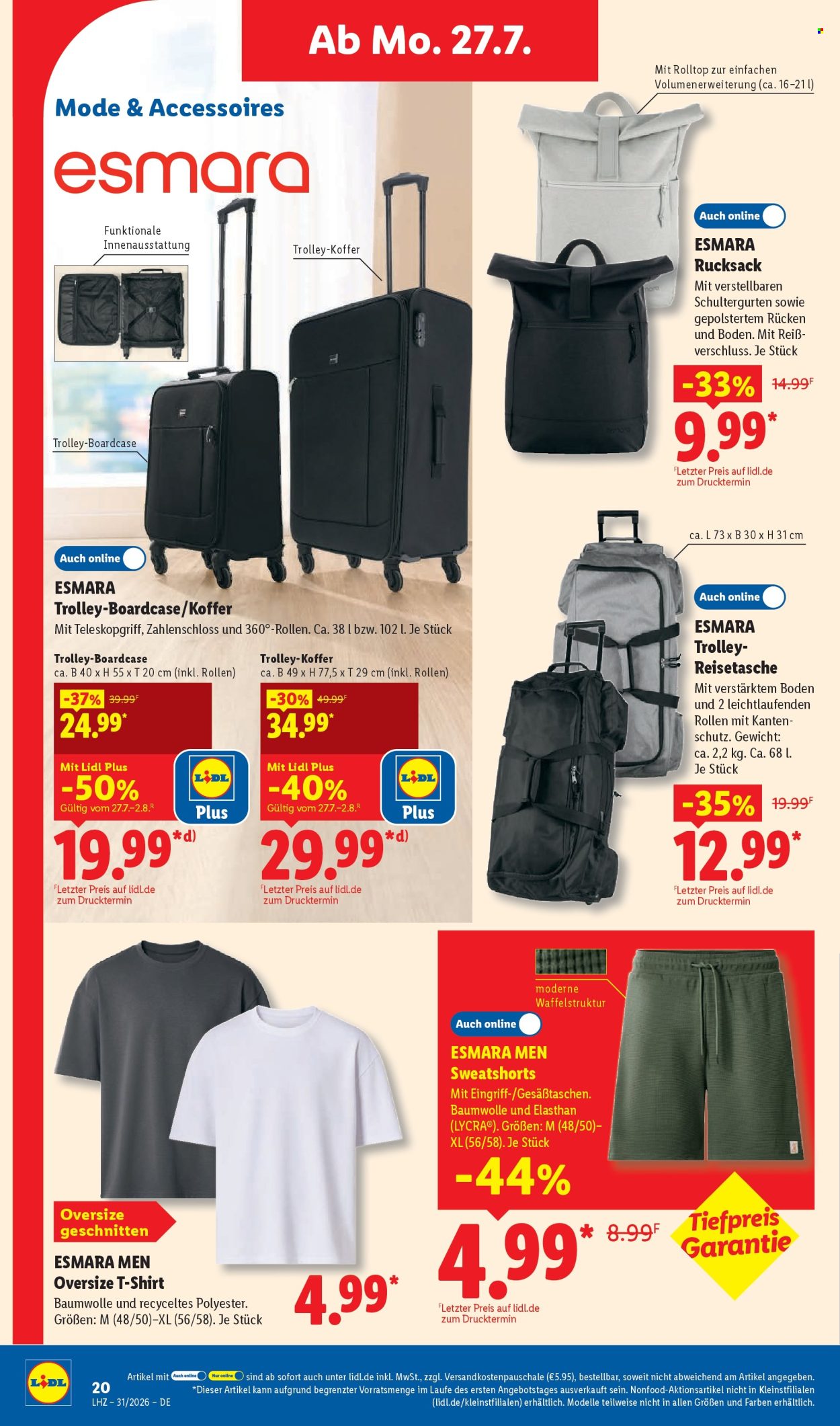 Leták Lidl - 27.7.2026 - 1.8.2026. Strana 36