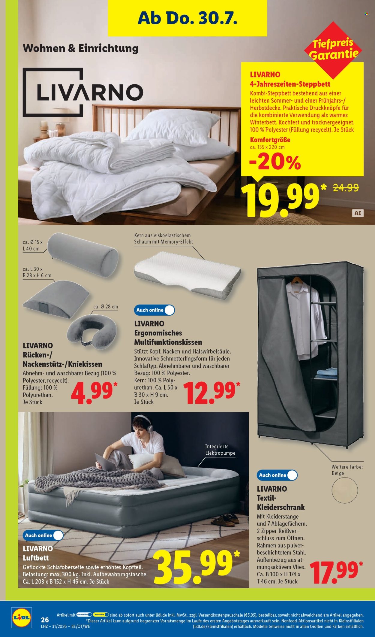 Leták Lidl - 27.7.2026 - 1.8.2026. Strana 42