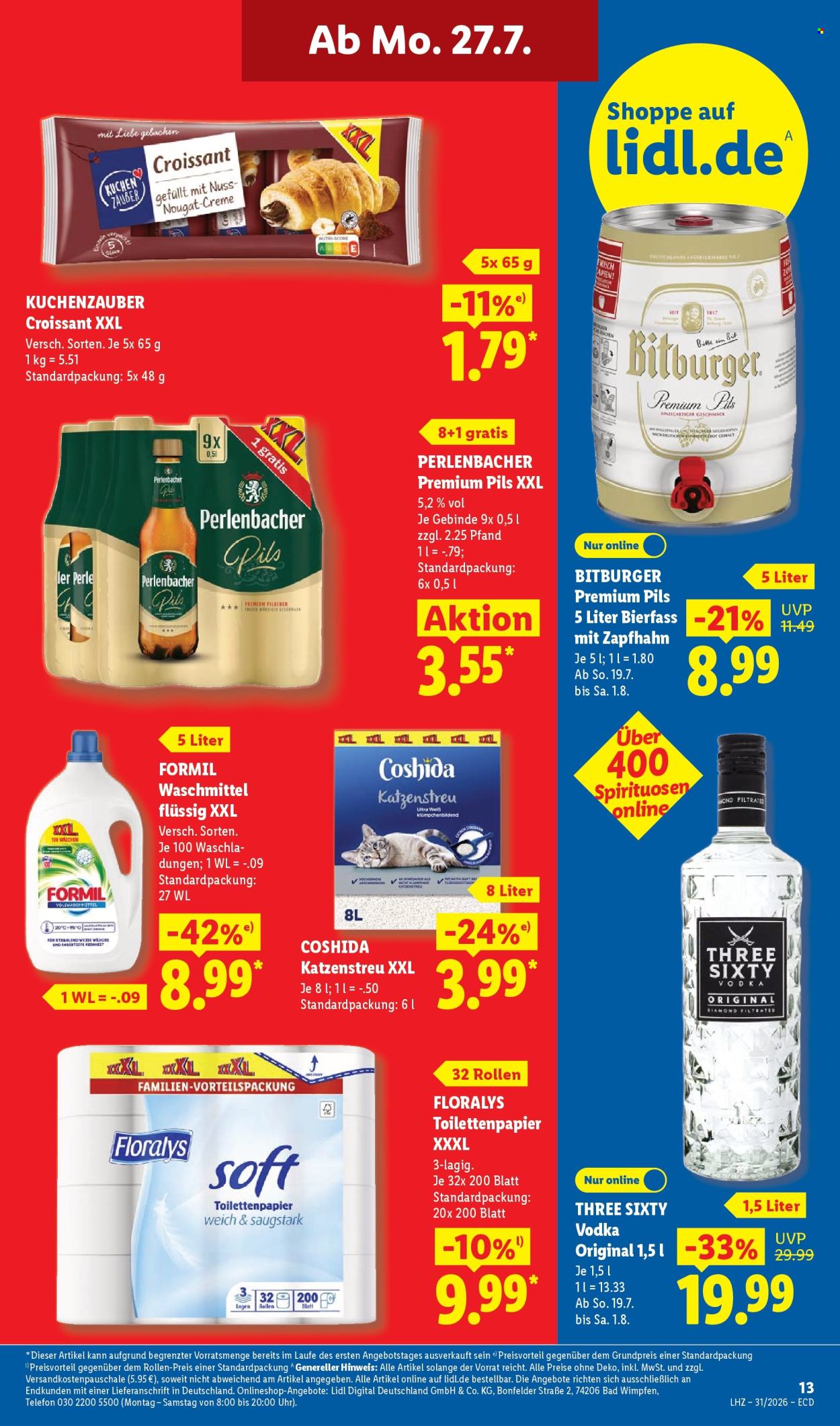 Leták Lidl - 27.7.2026 - 1.8.2026. Strana 23