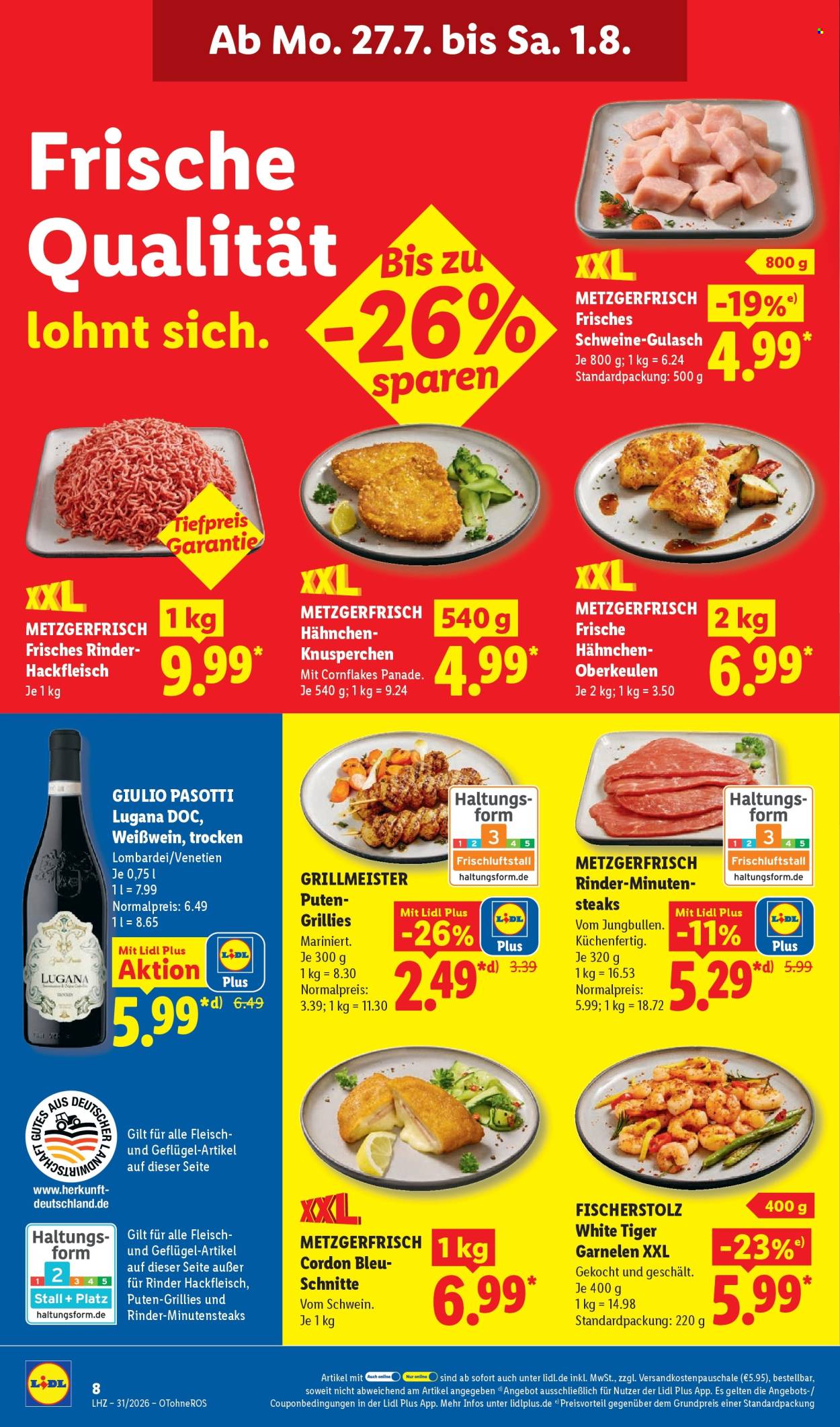 Leták Lidl - 27.7.2026 - 1.8.2026. Strana 12