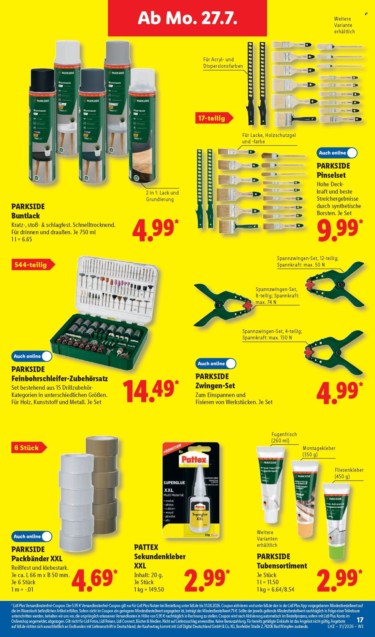 Leták Lidl - 27.7.2026 - 1.8.2026. Strana 33
