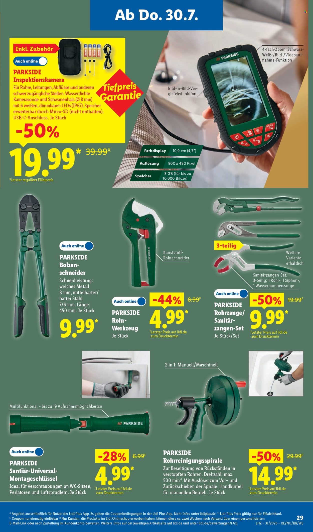 Leták Lidl - 27.7.2026 - 1.8.2026. Strana 47