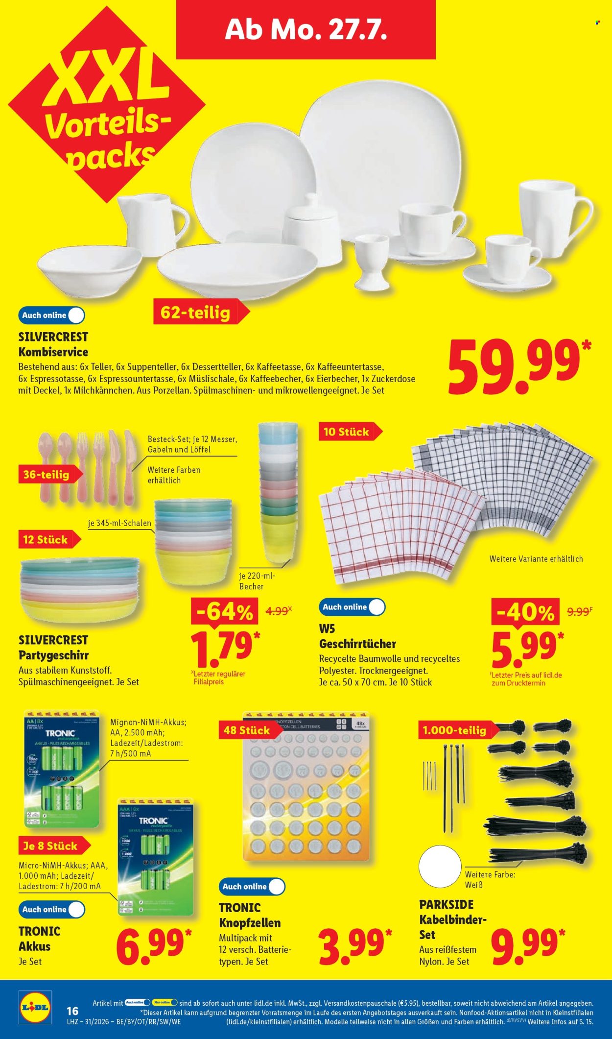 Lidl Prospekte  - 27.07.2026 - 1.08.2026. Seite 32