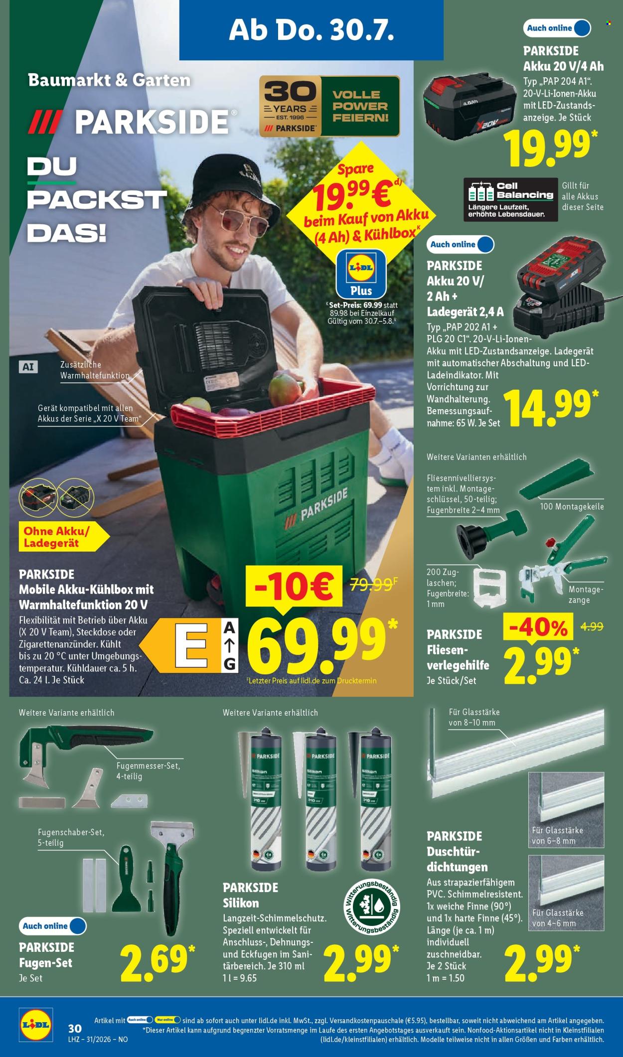 Leták Lidl - 27.7.2026 - 1.8.2026. Strana 48