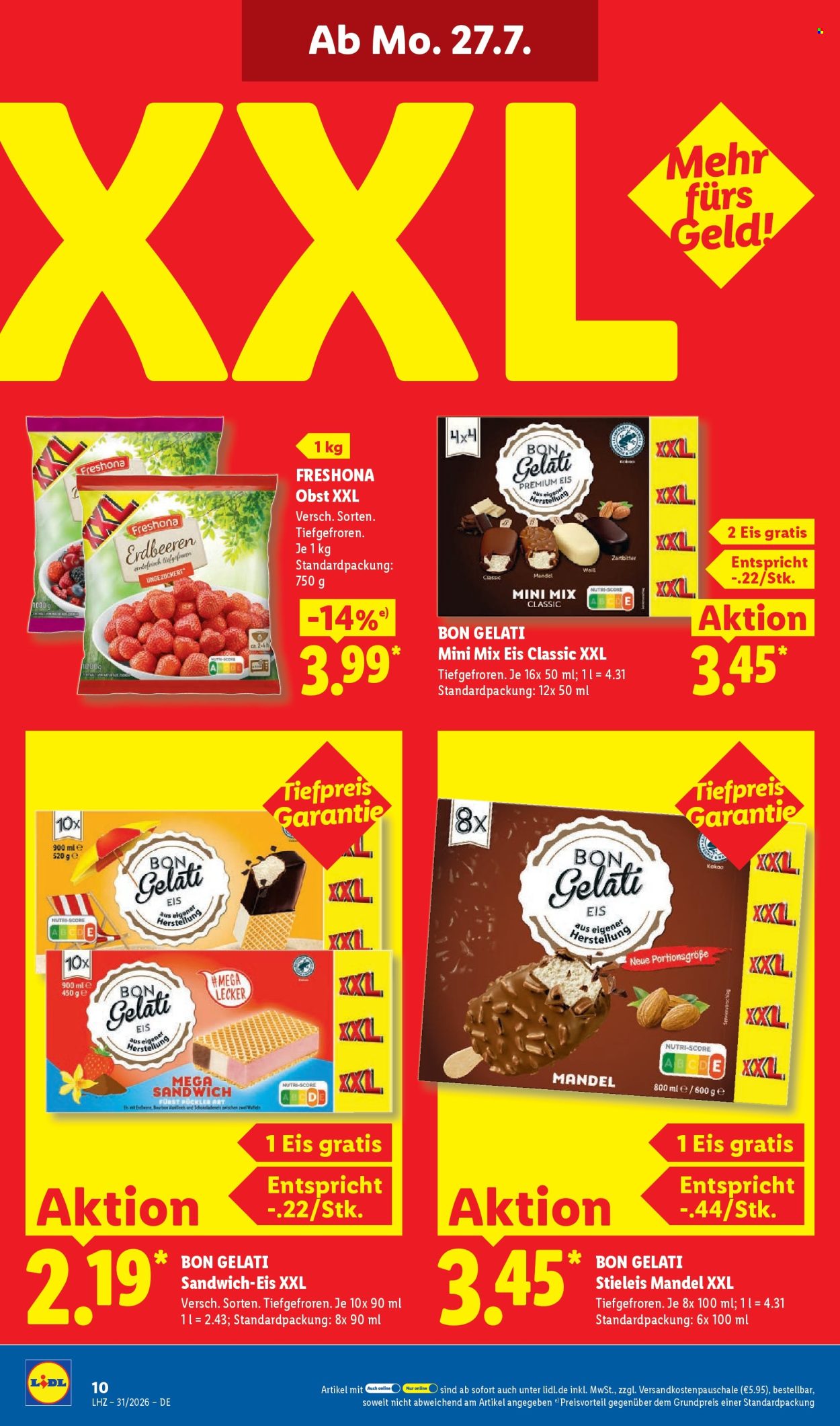 Leták Lidl - 27.7.2026 - 1.8.2026. Strana 20