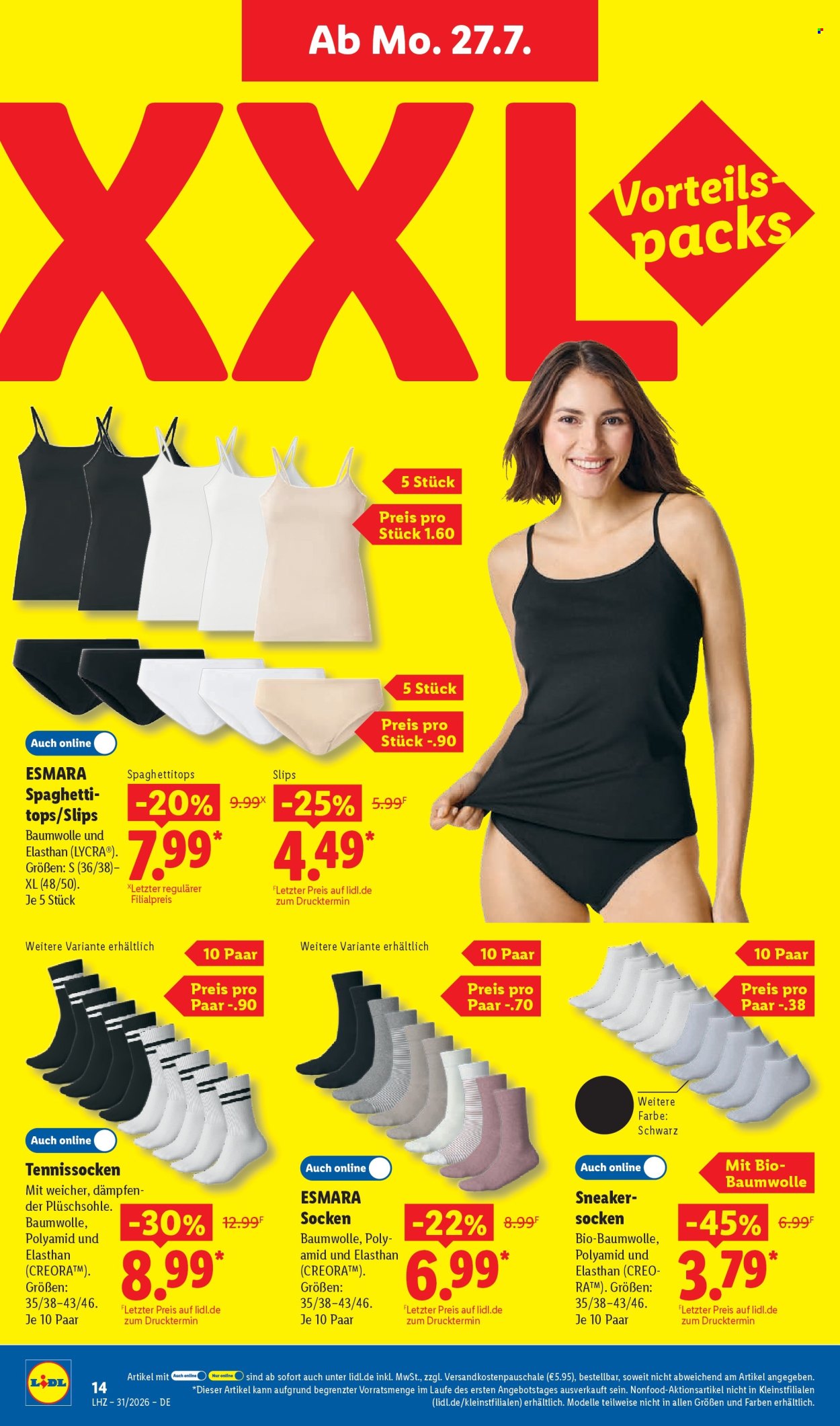 Leták Lidl - 27.7.2026 - 1.8.2026. Strana 30