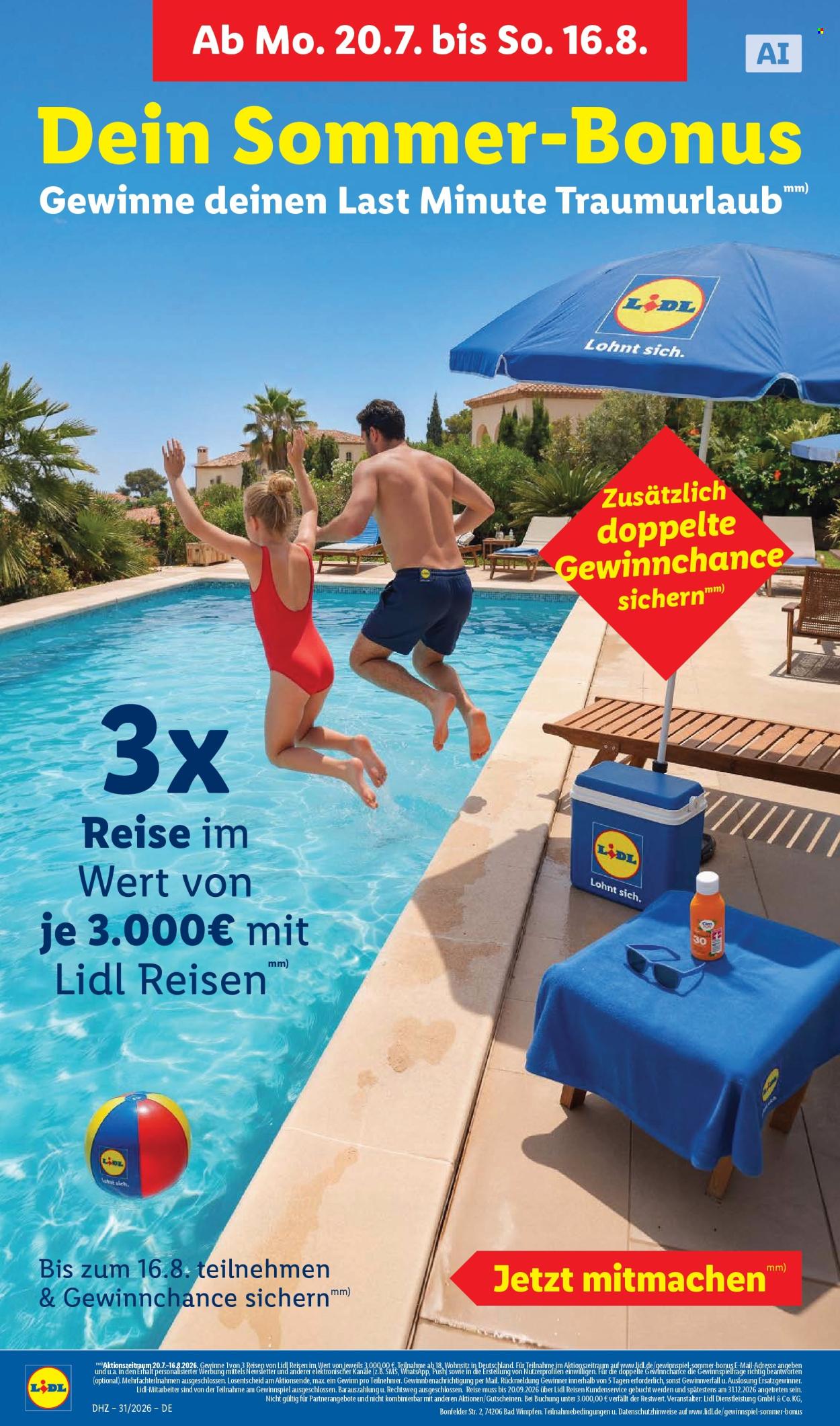 Leták Lidl - 27.7.2026 - 1.8.2026. Strana 66
