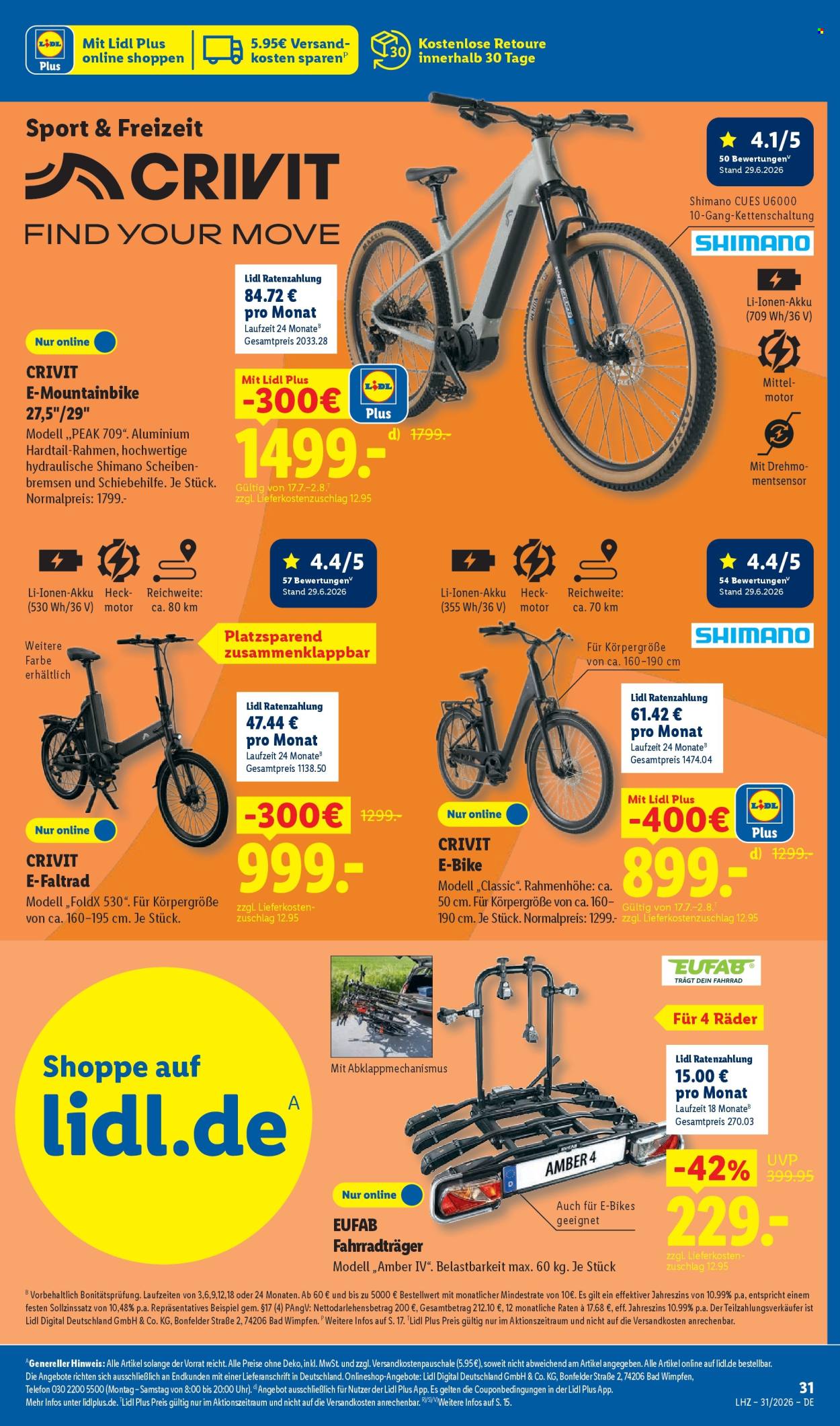 Leták Lidl - 27.7.2026 - 1.8.2026. Strana 49