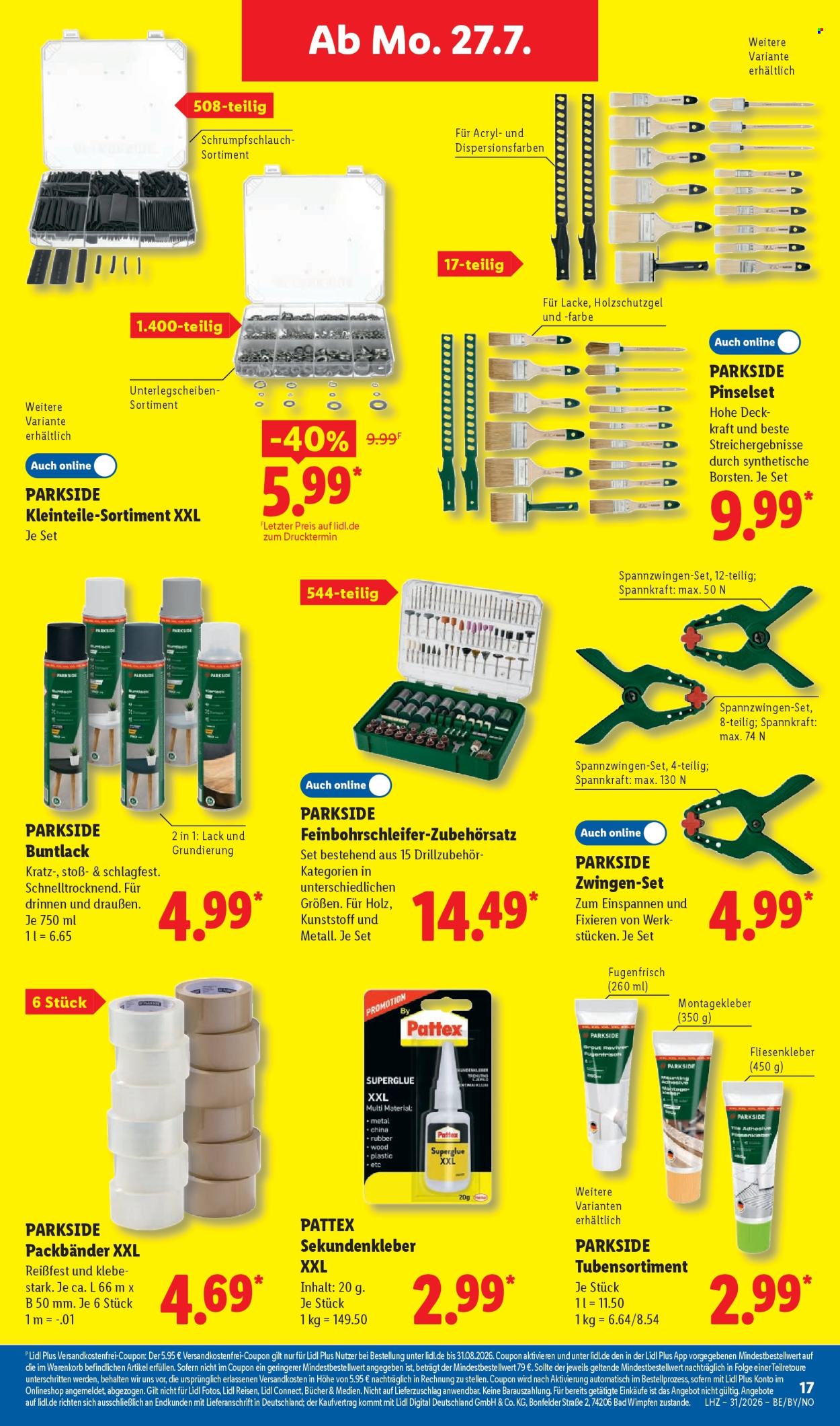 Leták Lidl - 27.7.2026 - 1.8.2026. Strana 33