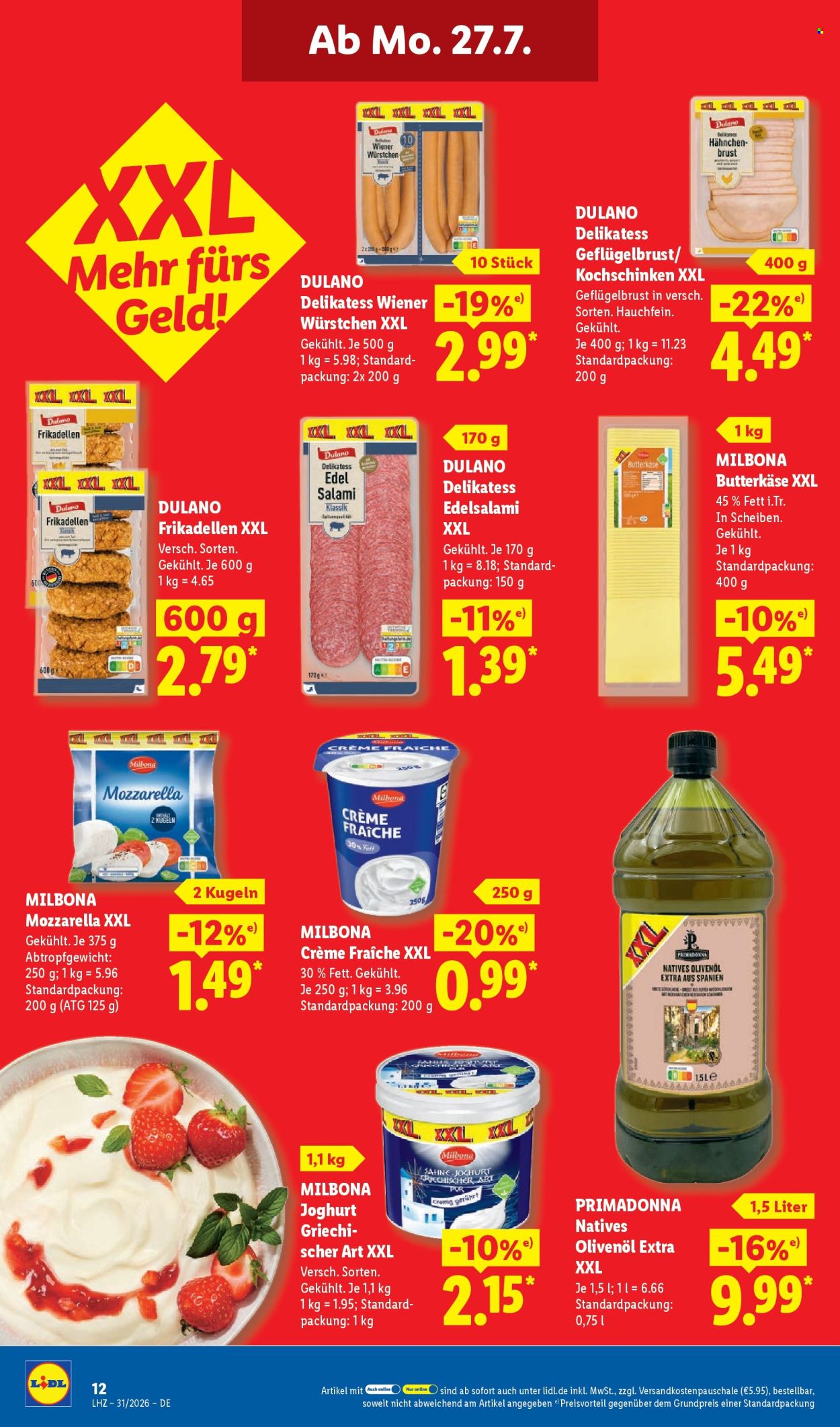 Leták Lidl - 27.7.2026 - 1.8.2026. Strana 22