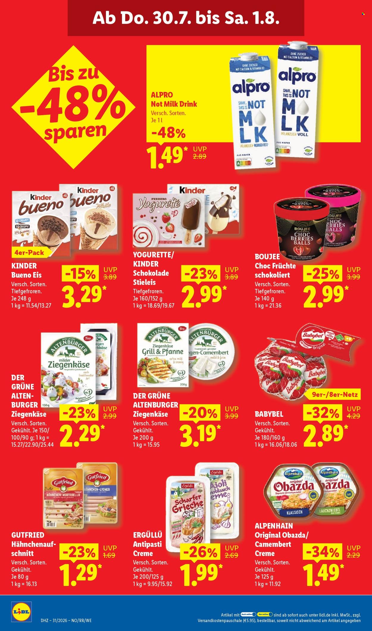 Leták Lidl - 27.7.2026 - 1.8.2026. Strana 62