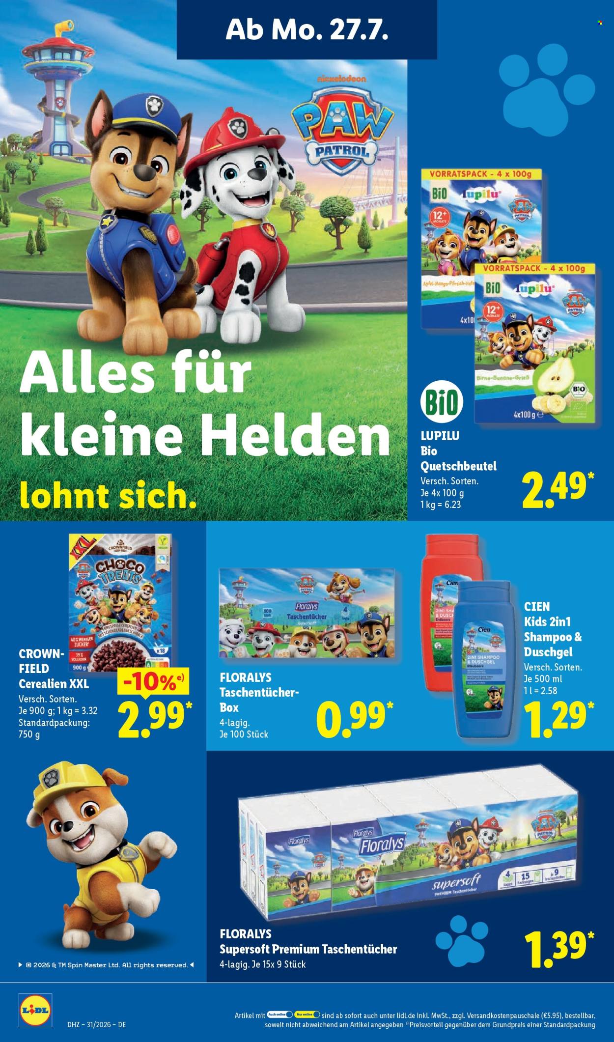 Leták Lidl - 27.7.2026 - 1.8.2026. Strana 18