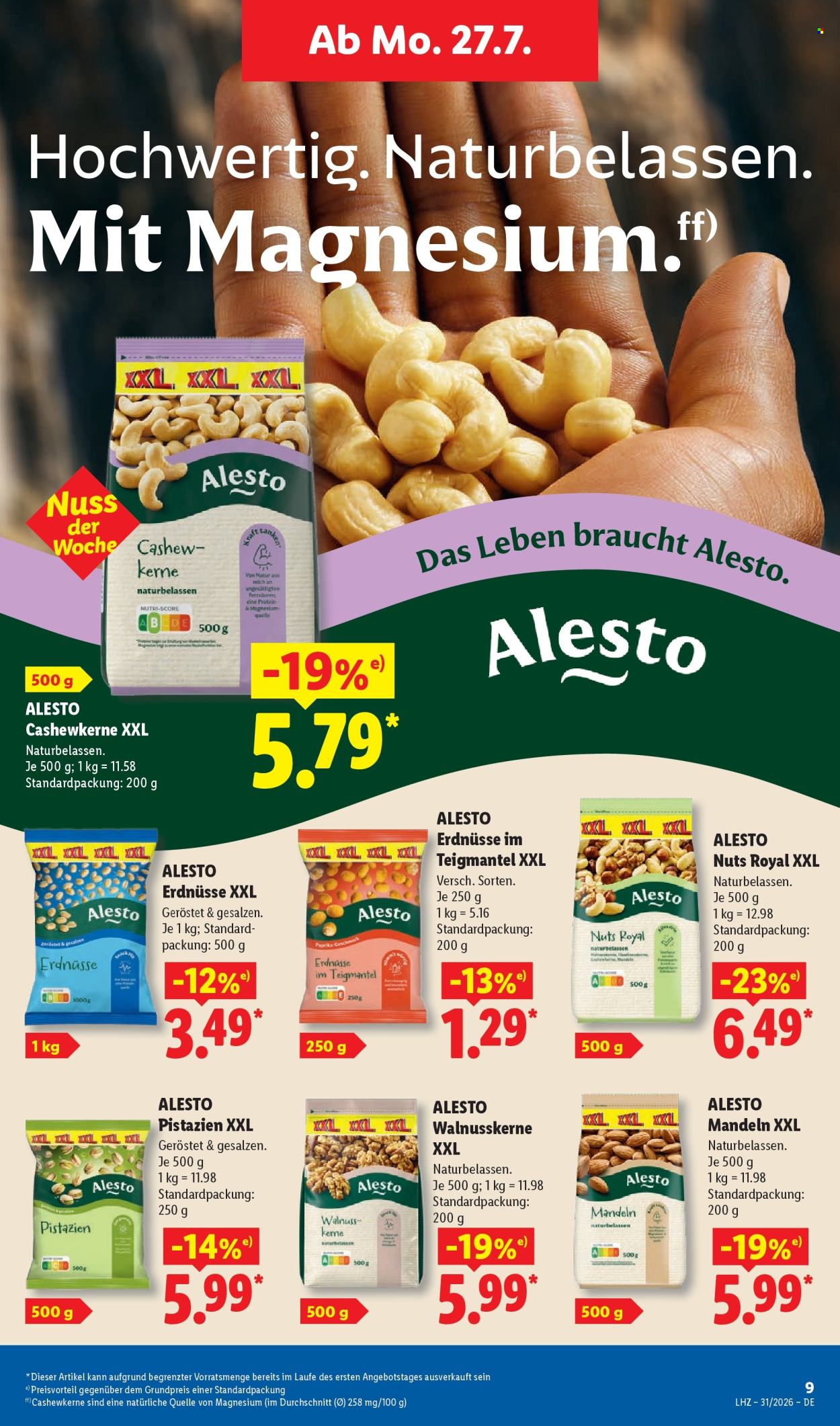 Leták Lidl - 27.7.2026 - 1.8.2026. Strana 19