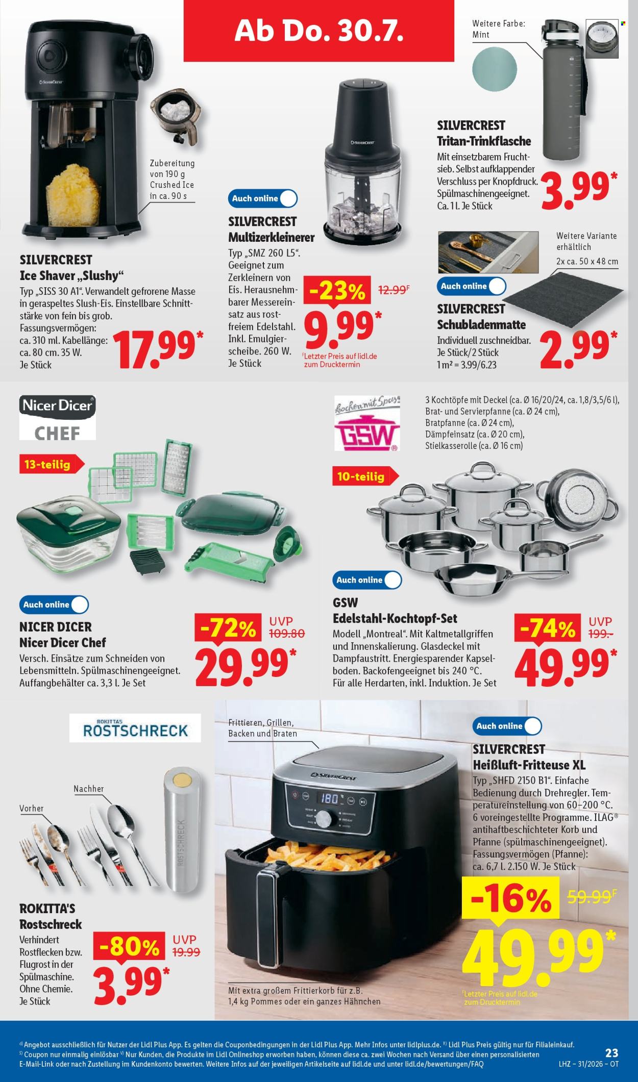 Leták Lidl - 27.7.2026 - 1.8.2026. Strana 39