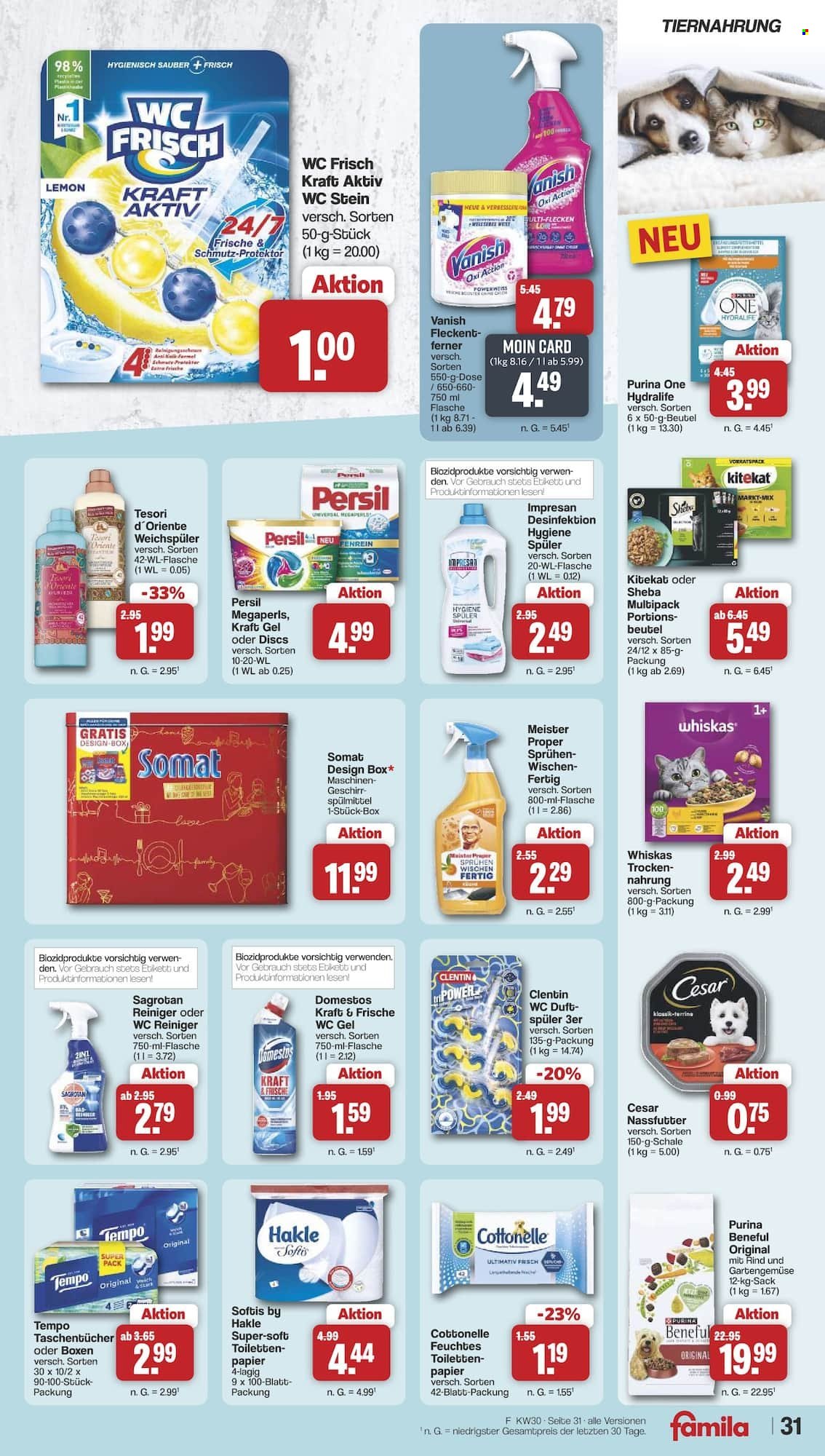 famila Prospekte  - 20.07.2026 - 25.07.2026. Seite 33
