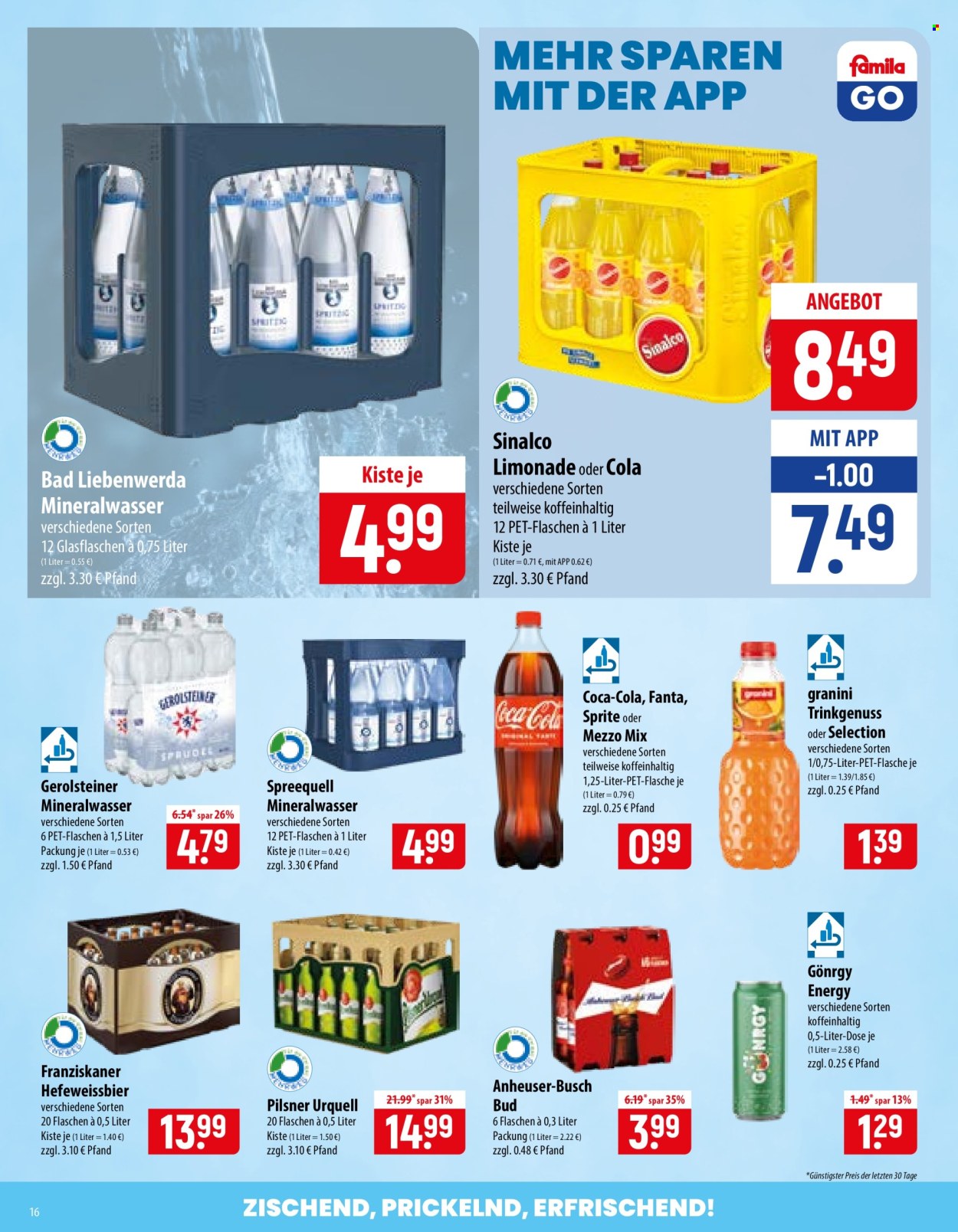 famila Prospekte  - 20.07.2026 - 25.07.2026. Seite 16
