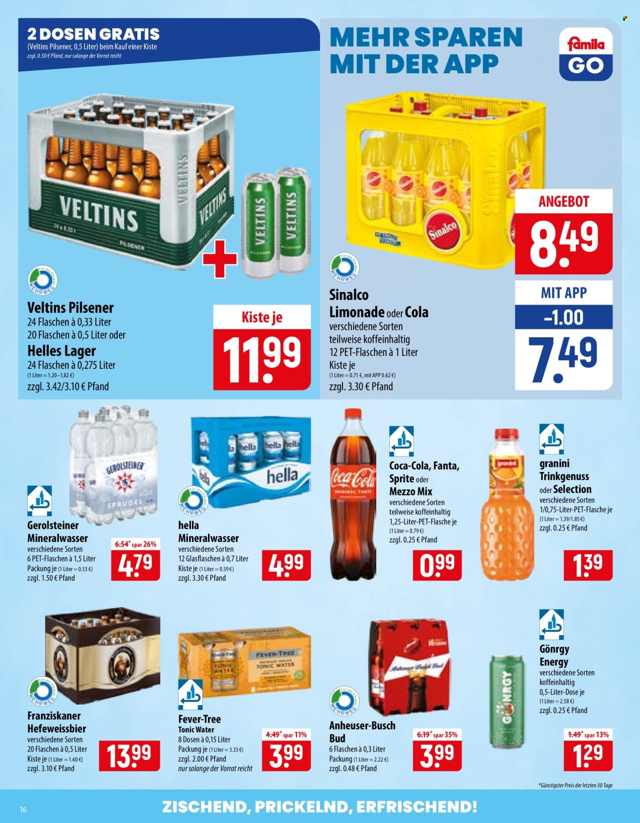 famila Prospekte  - 20.07.2026 - 25.07.2026. Seite 16