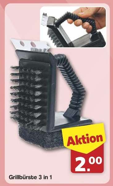 Grillbürste 3 in 1