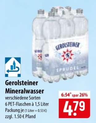 Gerolsteiner Mineralwasser