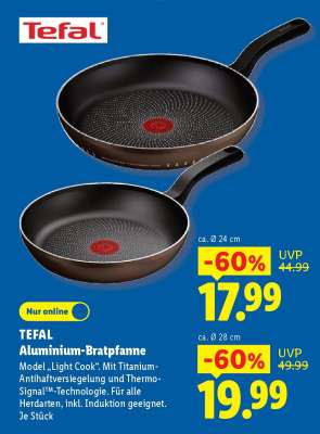 TEFAL Aluminium-Bratpfanne