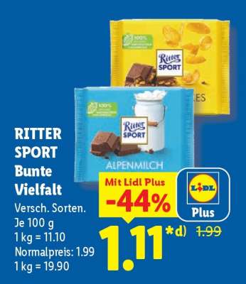 Ritter Sport Bunte Vielfalt*