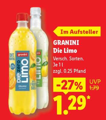 GRANINI Die Limo