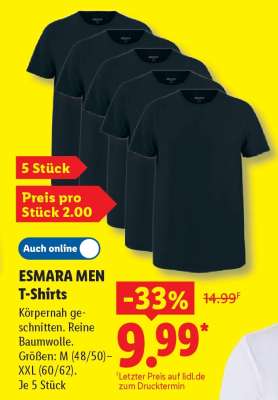 Esmara Men T-Shirts