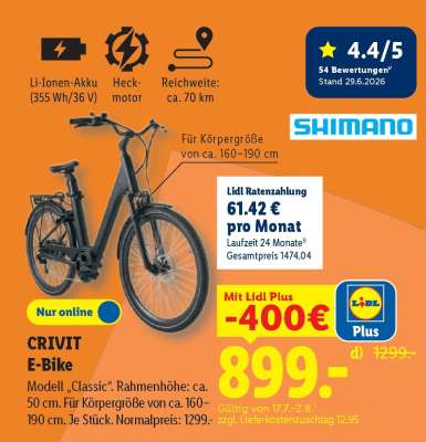 CRIVIT E-Bike